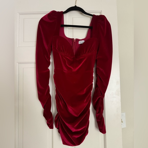 Oh Polly Red Mini Dress - Picture 2 of 4